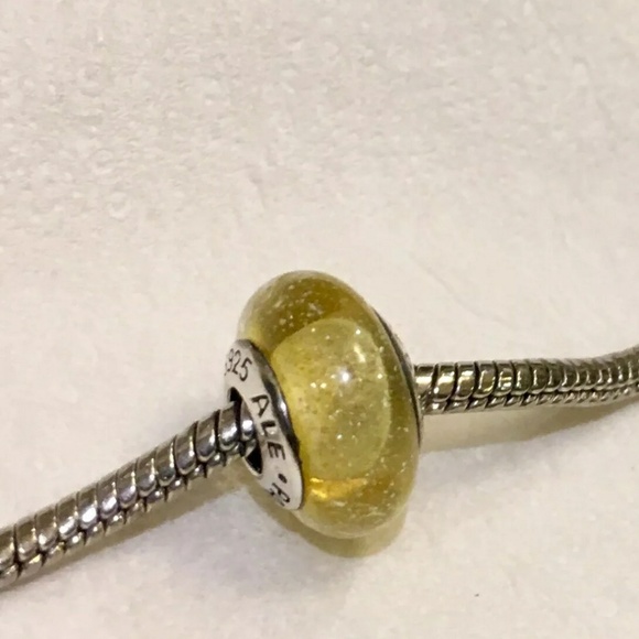 Pandora Jewelry - Pandora Disney's Belle's signature murano bead.